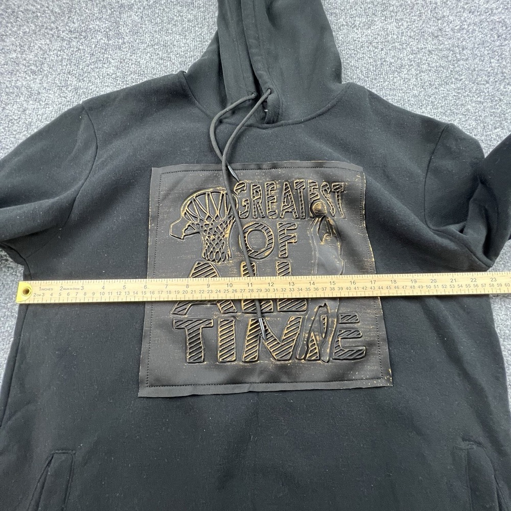 CR24 Chrome Edge GOAT Greatest Of All Time Black Pullover Hoodie Men's XL - Picture 6 of 9